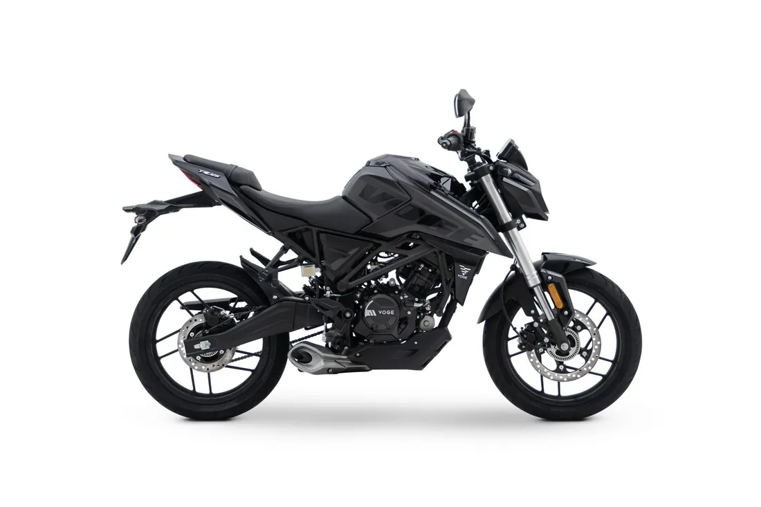 Voge Brivido 125R vista di profilo