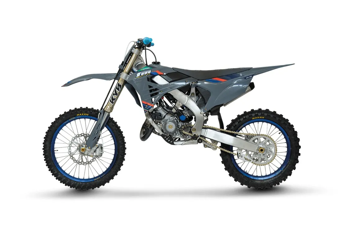 TM MX 125 ES Fi 2T vista di profilo