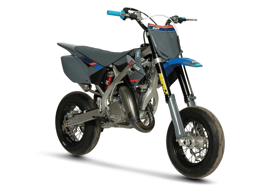 TM SMX 85 Junior 2T vista di profilo